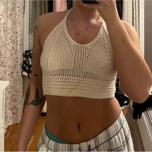 Aerie crochet crop top
